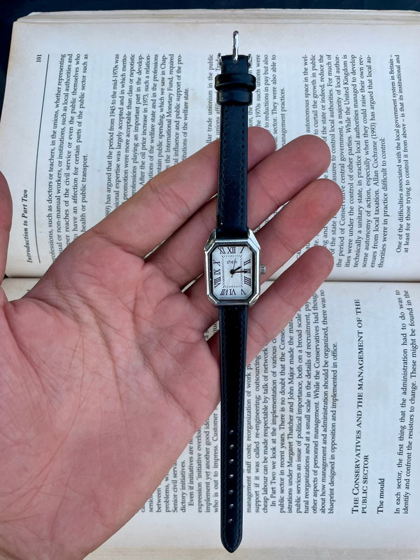 Women's leather watch