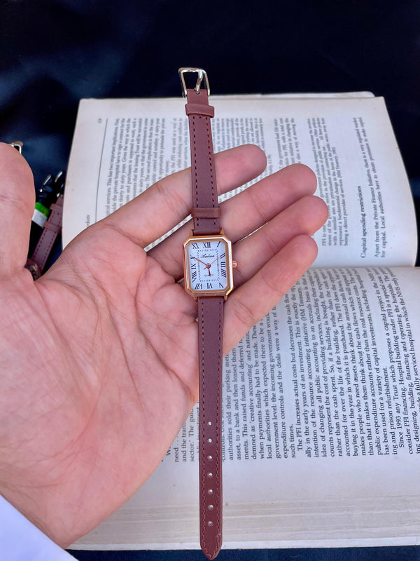 High quality Italian leather watch