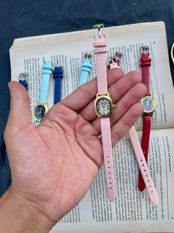 Dior women's leather watch