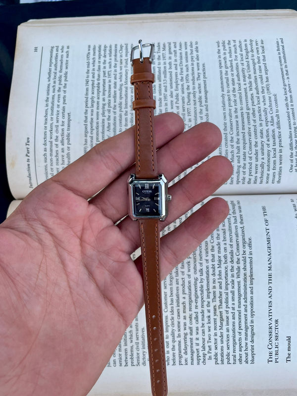 Women's leather watch