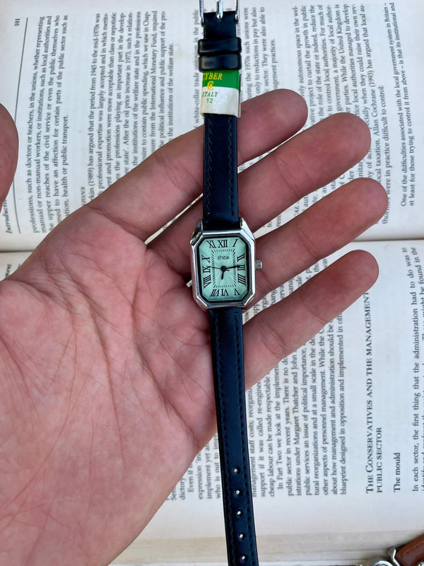 Women's leather watch