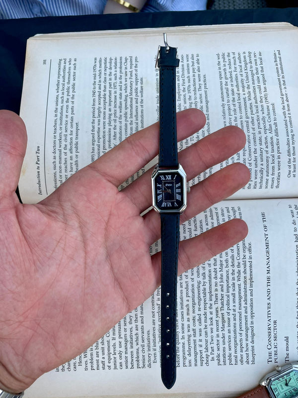 Women's leather watch