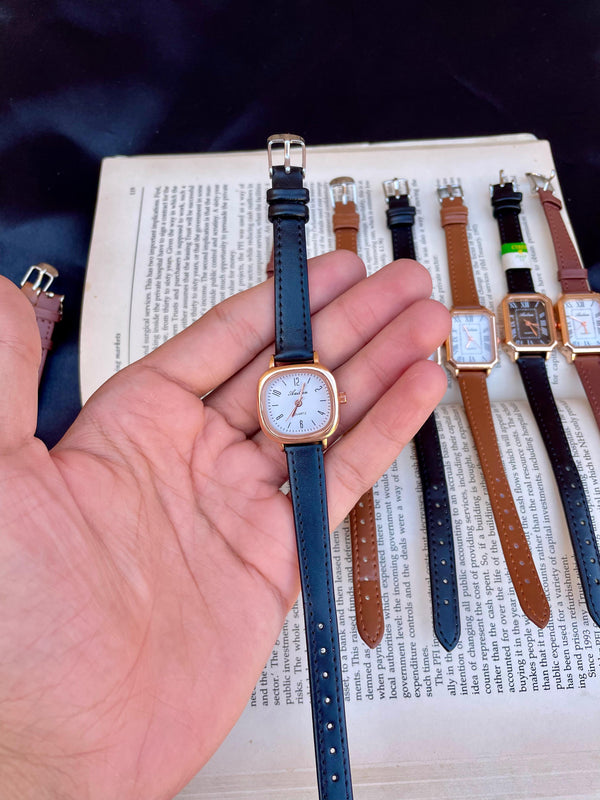 High quality Italian leather watch